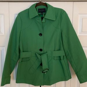 Banana Republic Green Raincoat size L 💚